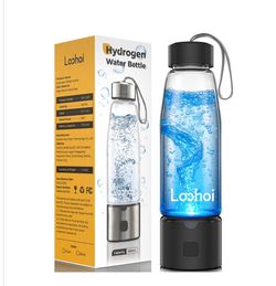 LOOHOI Hydrogen Water Bottle
