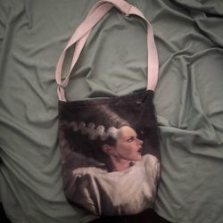Bride of Frankenstein Graphic Tote Bag