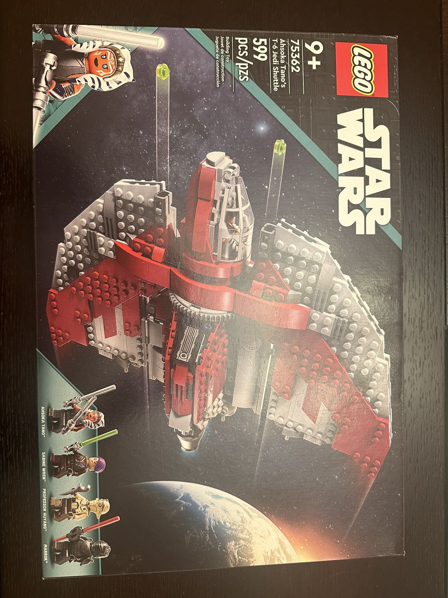 LEGO Star Wars: Ahsoka Tano's T-6 Jedi Shuttle (75362) NEW