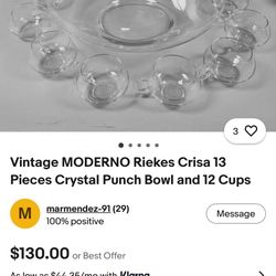Big Bowl Or Punch Bowl 4 Cups 