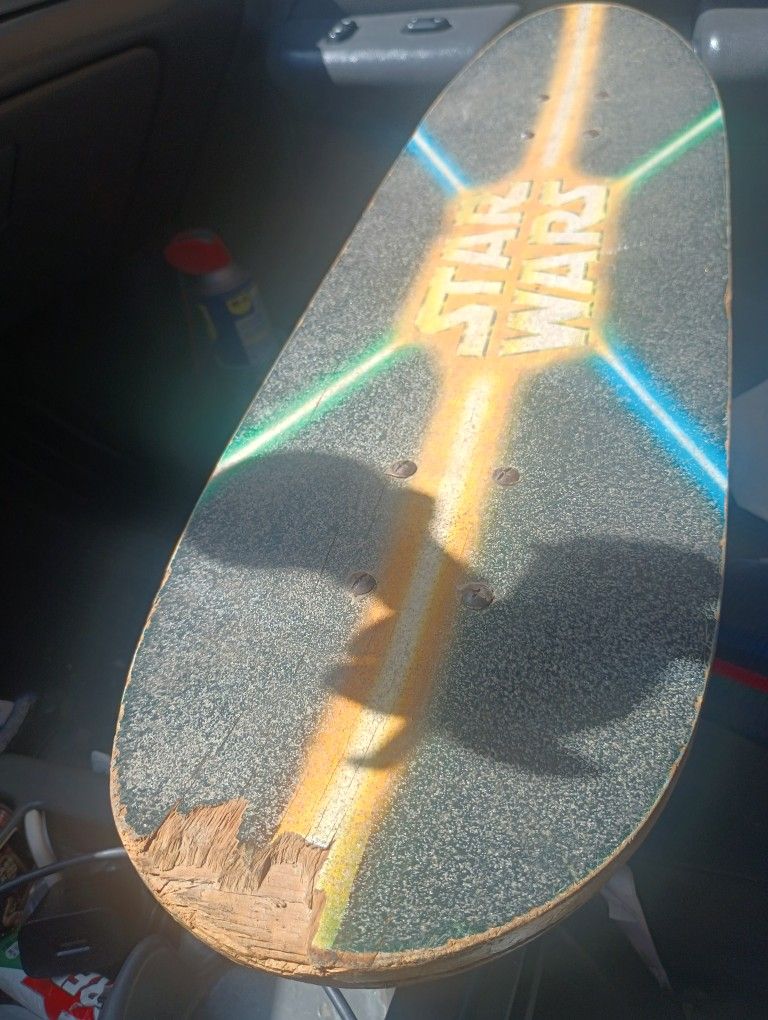 VTG 1999 DARTH MAUL SITH LORD STAR WARS SKATEBOARD