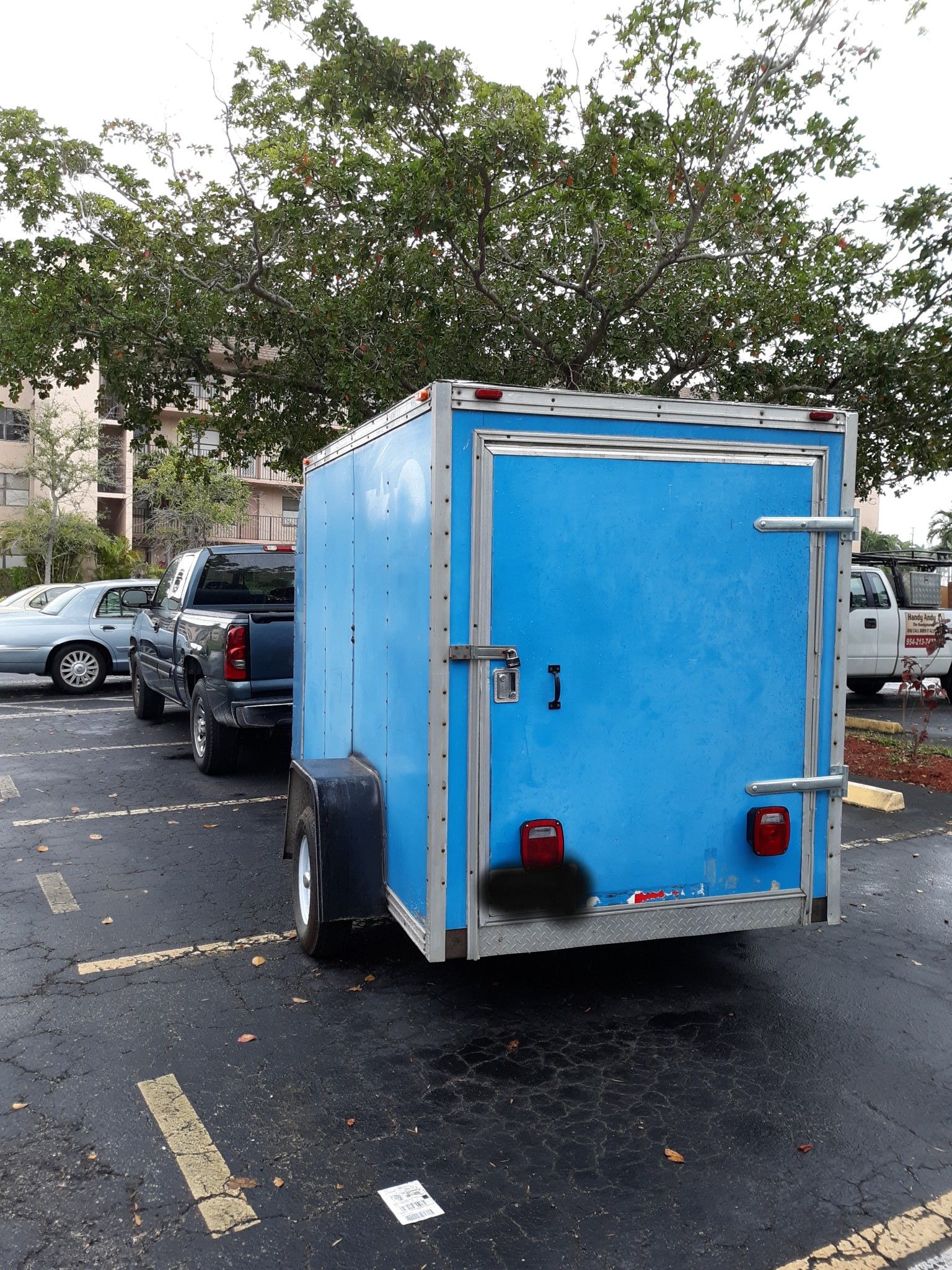 Trailer enclosed