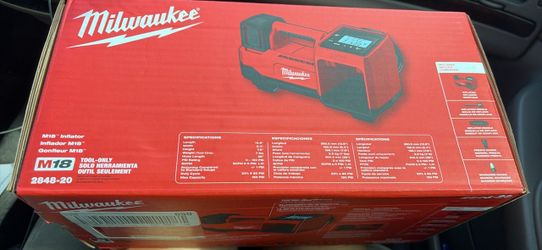 Milwaukee M18 Cordless Tire Inflator