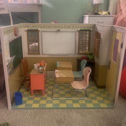 American Girl Doll Awesome Academy School Room 