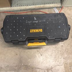 DEWALT Tool Box. Removable top/small carry case