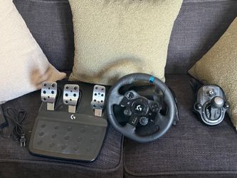 Logitech G Racing Wheel, Pedals, and Shifter Set