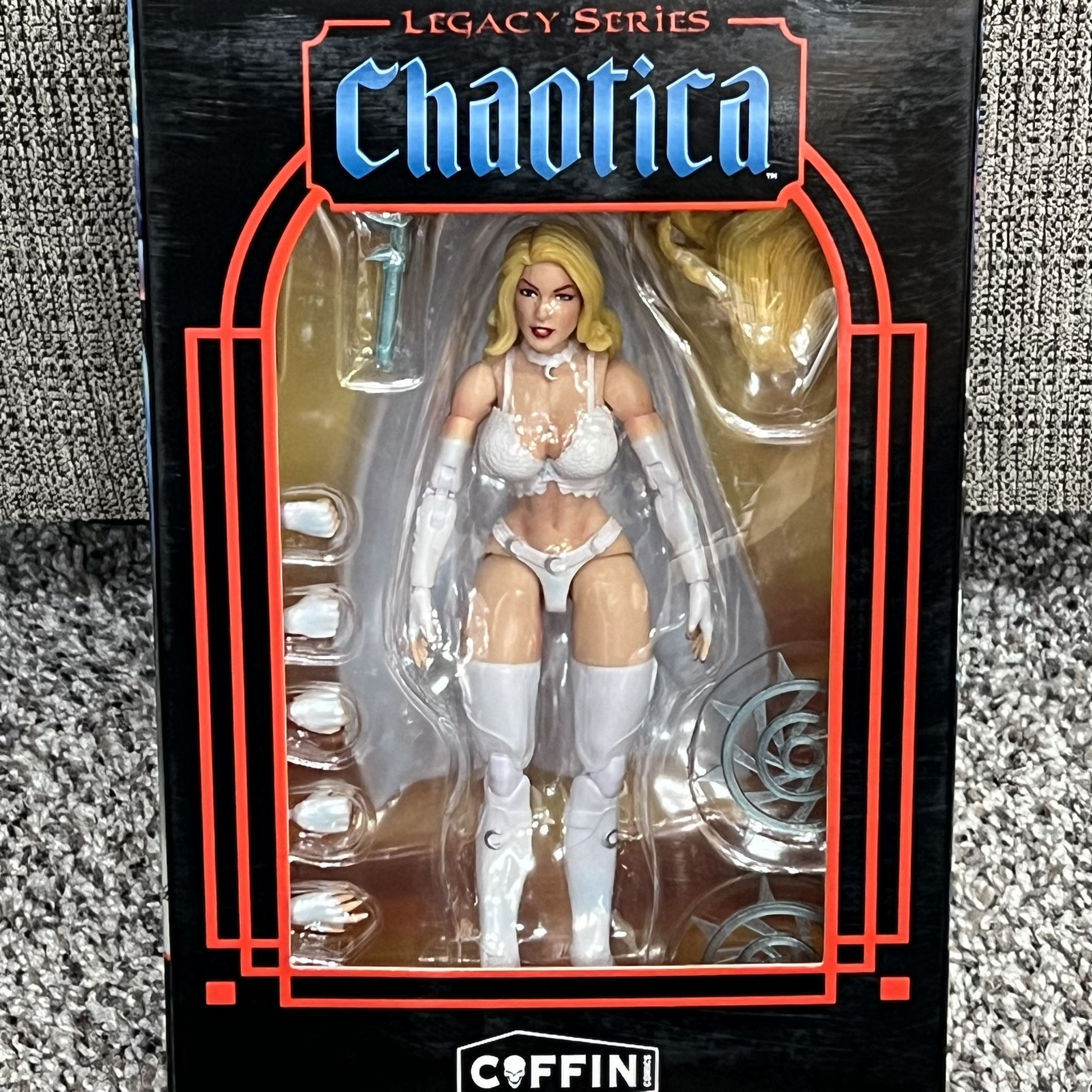 New, CHAOTICA Executive Replicas Legacy Series 1/12 Scale Action Figure Coffin Comics