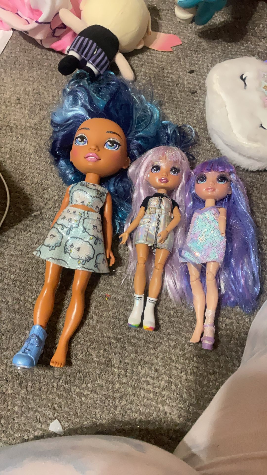 Rainbow, high dolls