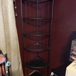 Corner Metal Shelf