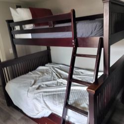 Bunk Bed With Trundle And Matching Dresser- Free With Haul Away 