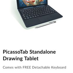 Picasso Drawing Tablet With Keyboard 