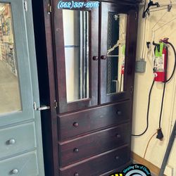 Cherry Tall Wardrobe Closet Ropero Nuevo Bonito 