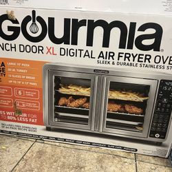  Gourmia XL French Door Countertop Air Fryer Oven