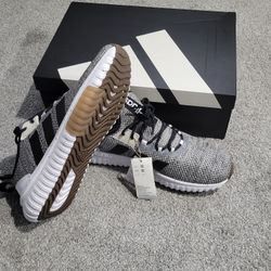 NEW adidas Kaptir 4.0 WIDE Shoes - Men’s 11.5 - Grey/Black/Gum (NIB)