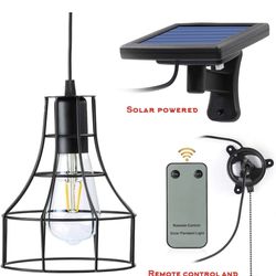 Indoor Solar Barn Light  With Control Remote New 
