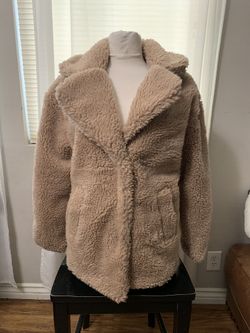 Vigoss Faux Shearling Teddy Coat - New