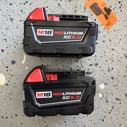 Milwaukee Batterys Ah5 