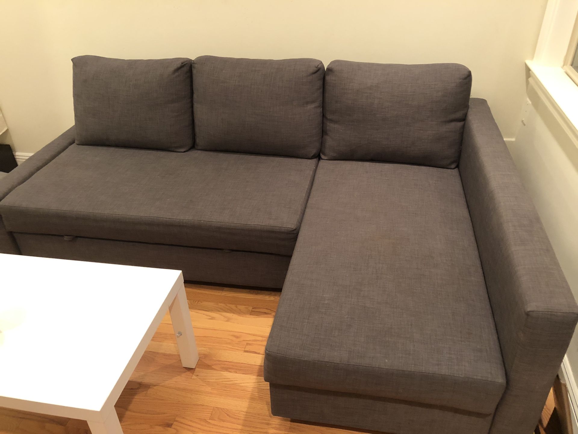 Ikea sectional pull out couch