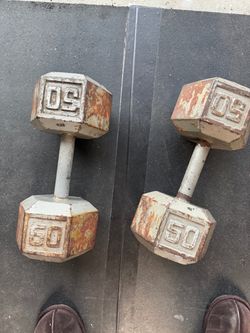 Dumbbell Pair 50#