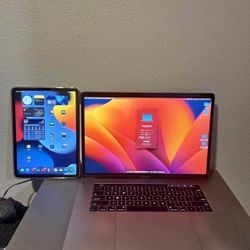 Apple Tech Bundle – MacBook Pro 15” (2017) + iPad Pro 11” (2nd Gen)