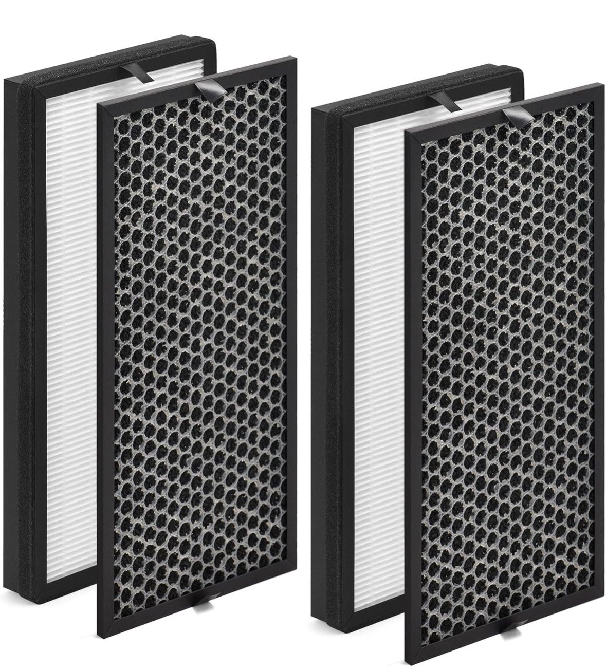 PU4020 replacement filters Compatible with Rowenta Intense Pu-re Air PU4020 Air Puri-fier Model PU4020F1 PU4010 PU4015 PU4025, 2x XD6074 H13 HEPA and