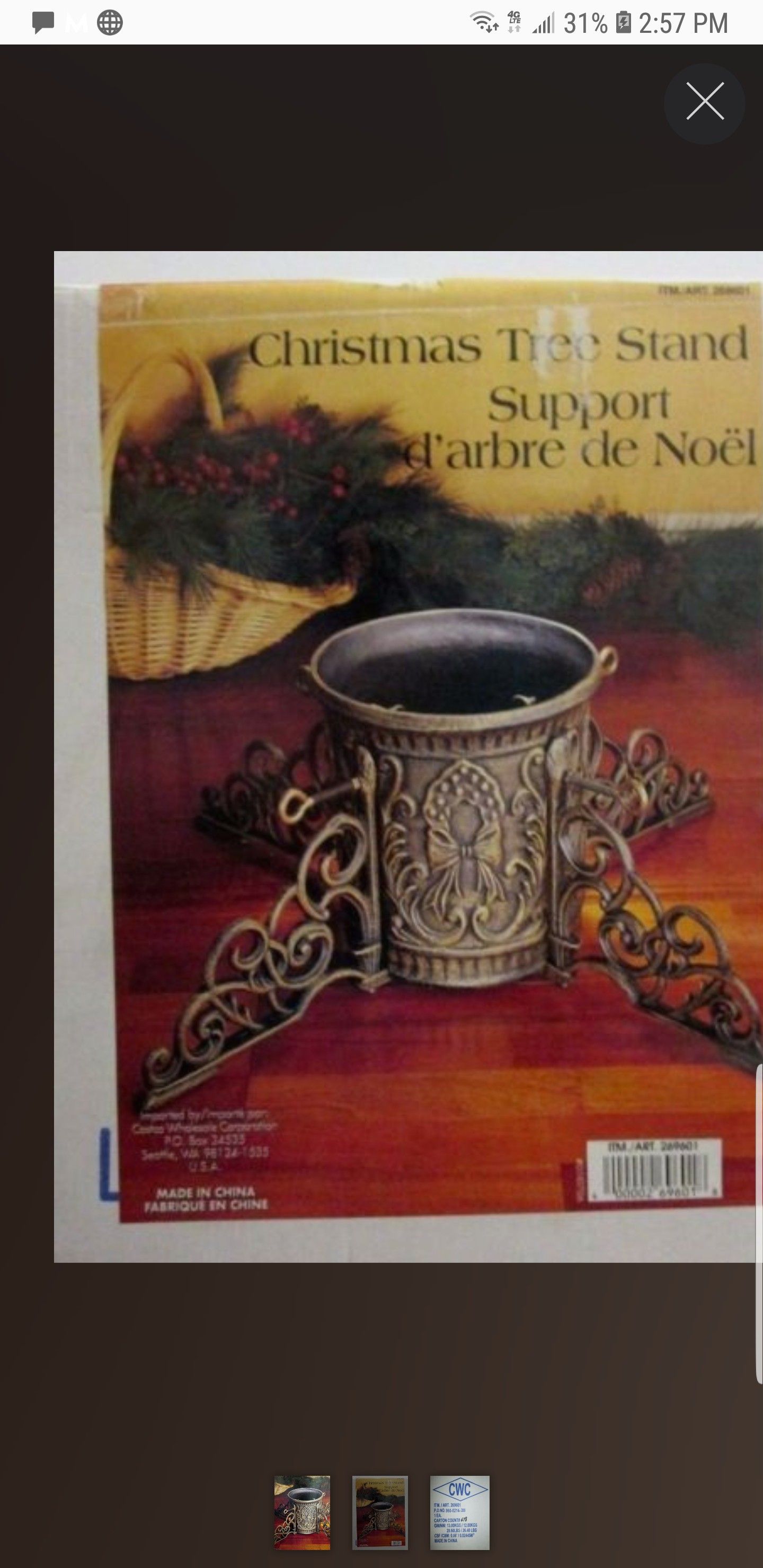 Costco Christmas Tree Stand for Sale in Surprise, AZ OfferUp