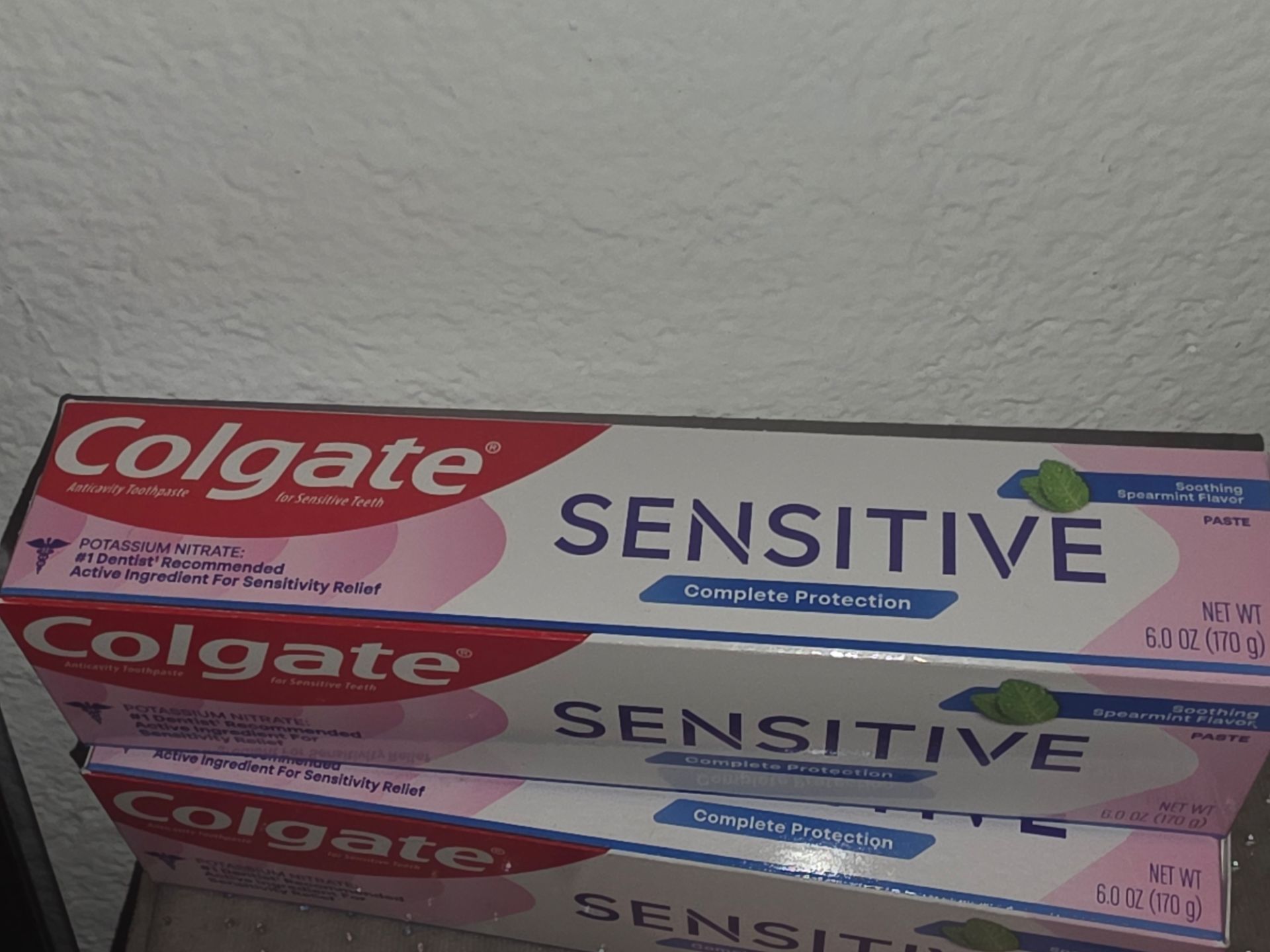 Colgate sensitive toothpaste