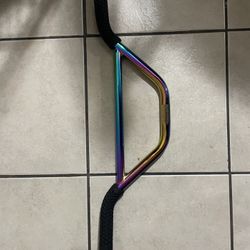 Throne The Goon Default Handle Bars *CUT* With Odi X Cult Grips