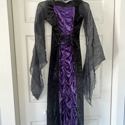 Vampire Purple Costume - Child Large 