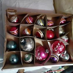 🎄🎁 Antique Christmas Tree Bulbs⛄ 
