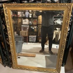 Ornate Gold Frame Mirror