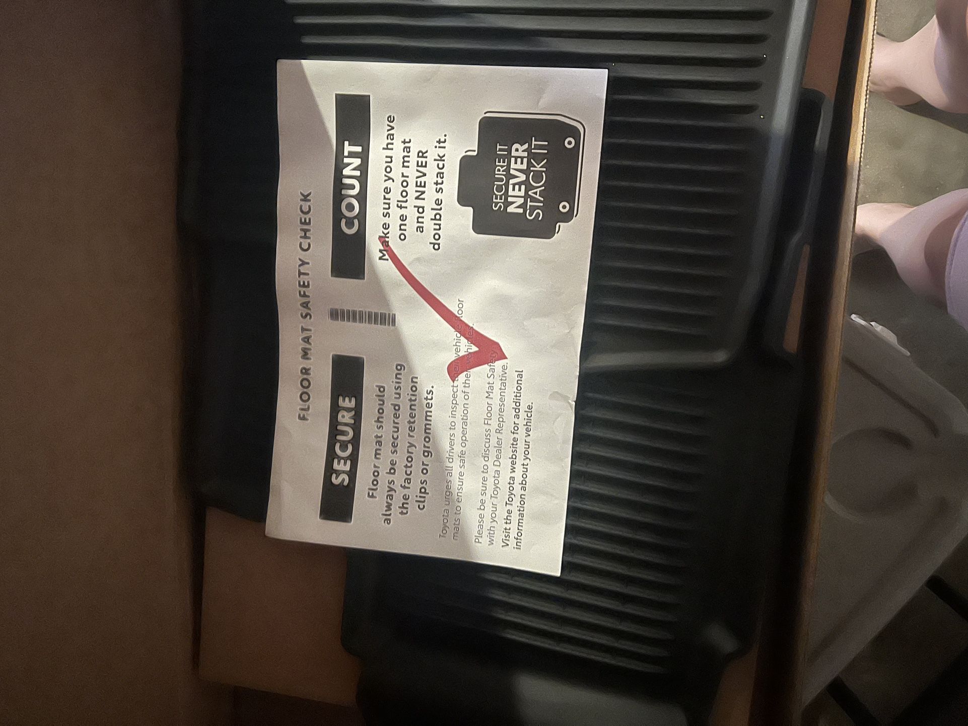 2024 Toyota Grand Highlander All Weather Floor Mats
