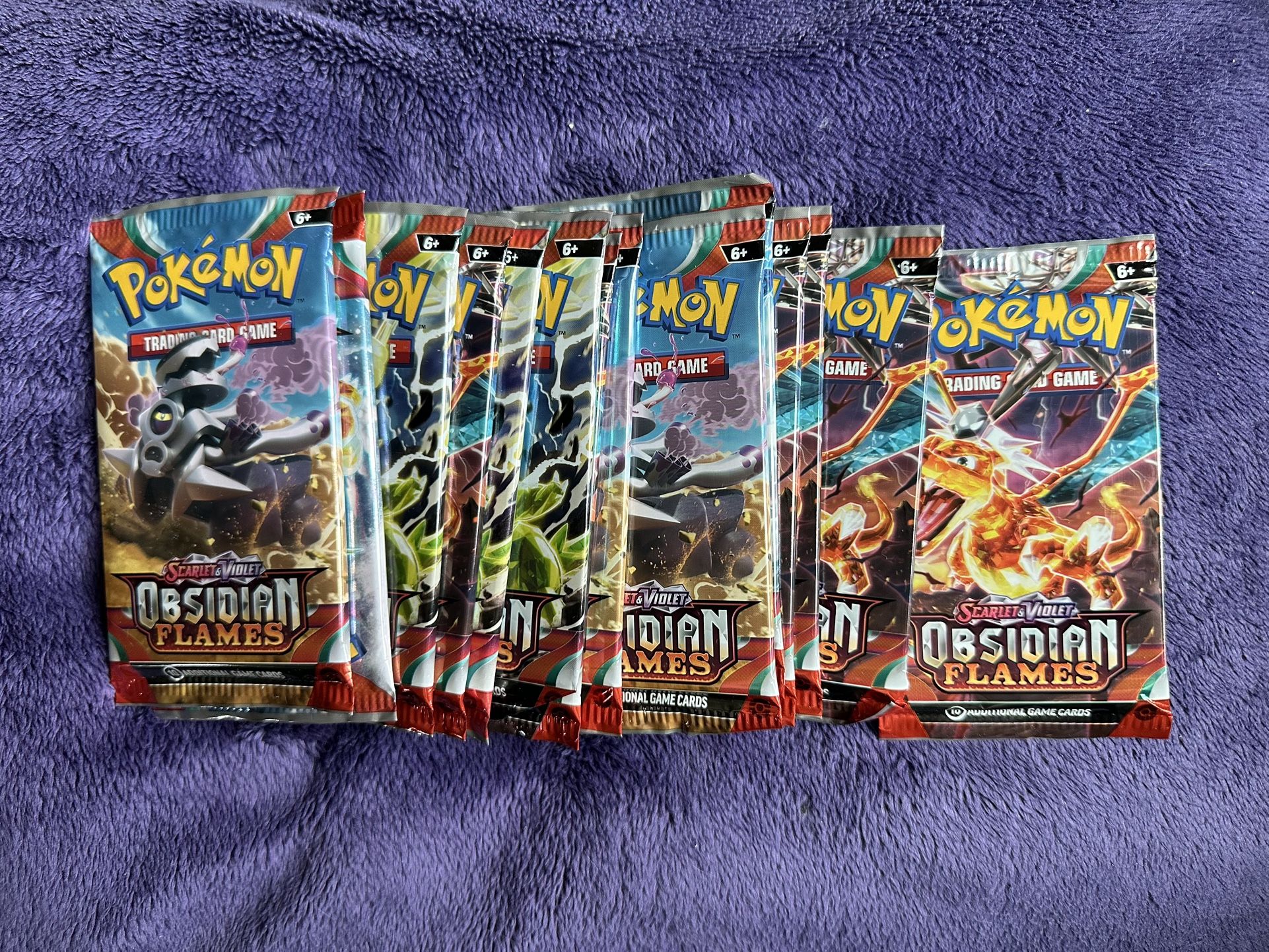 Obsidian Flames Booster Packs