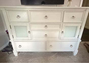 White dresser