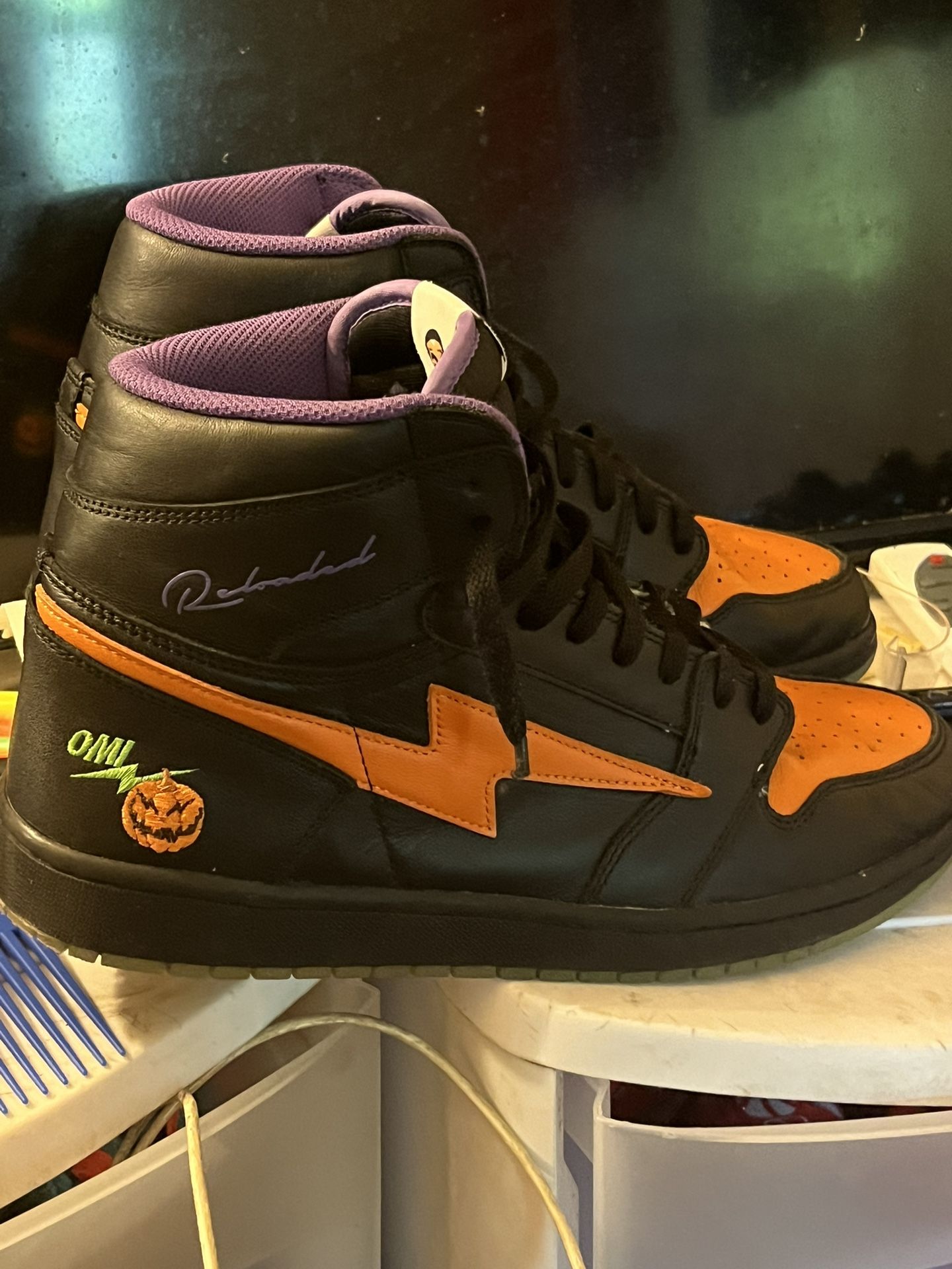 Omi In The Hellcat Custom Jordan 1