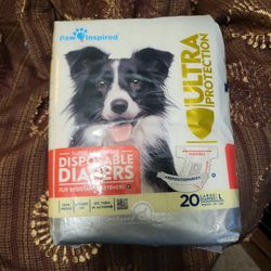 Dog Disposable  Diapers Sz L