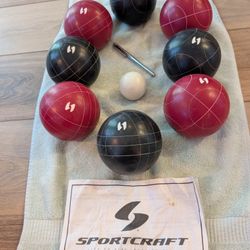 Vintage Bocce Ball Set