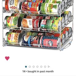 Kitchen Storage Can Rack