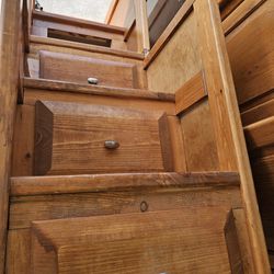 Bunk Bed Steps With 4 Drawers 
