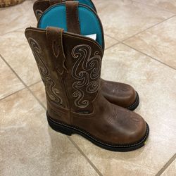 Justin Steel Toe Women Work Boot