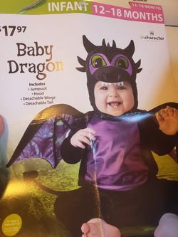 Baby dragon costume