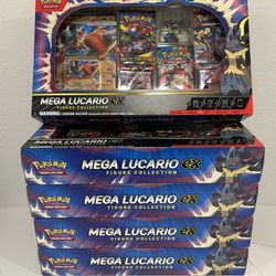 Pokemon Mega Lucario Ex Figure Collection
