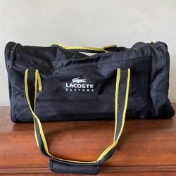 Lacoste Travel/Duffel bag - Black