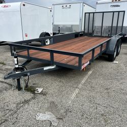 2026 Carson Standard Utility 6.5’x16’ 7K GVWR