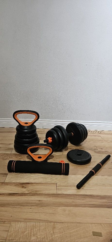Adjustable Dumbbells (45lb) 5 In 1