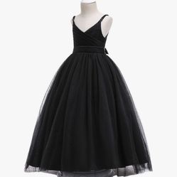 Girls Tulle Dress Long / Princess Style Dress 