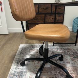 Small Office Chair, PU Leather Computer Desk Chair