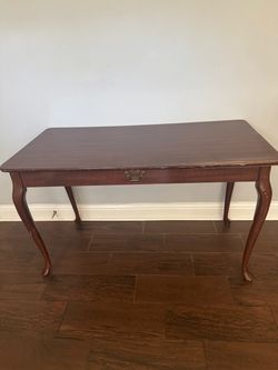 Antique Queen Anne Style Writing Desk
