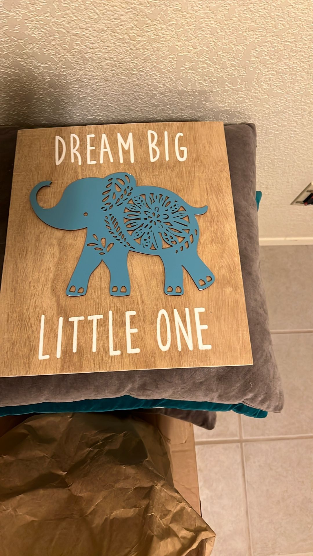 Nursery Wall Art - Elephant Theme