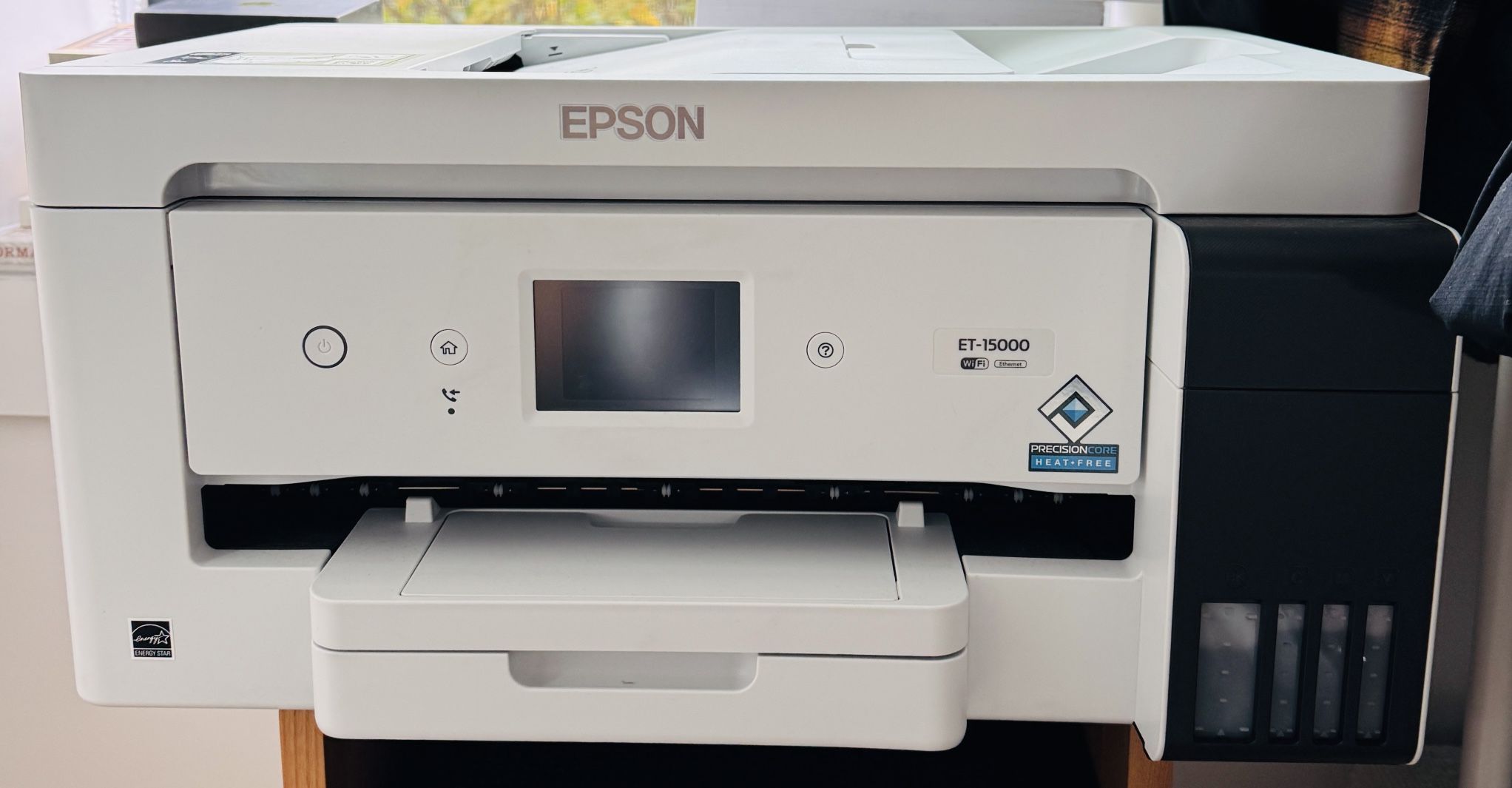 Epson EcoTank ET-15000 Color Printer Scanner Copier Fax up to 13x19 inches 